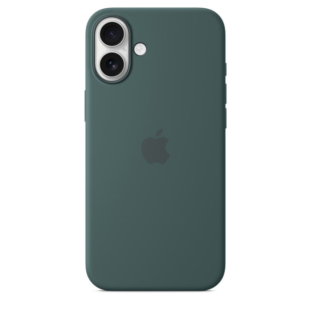 iPhone 16 Plus Silicone Case with MagSafe – Lake Green OB