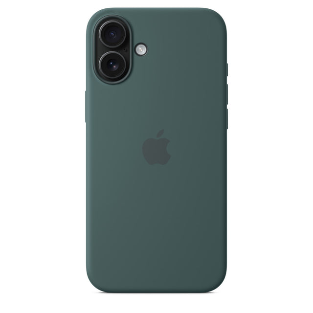 iPhone 16 Plus Silicone Case with MagSafe – Lake Green OB