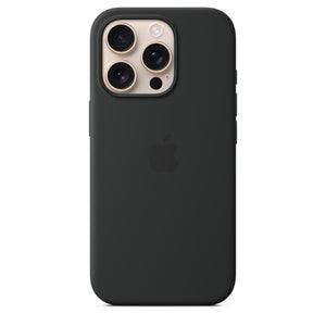 iPhone 16 Pro Silicone Case with MagSafe – Black OB
