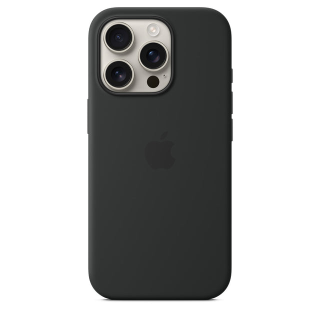 iPhone 16 Pro Silicone Case with MagSafe – Black OB