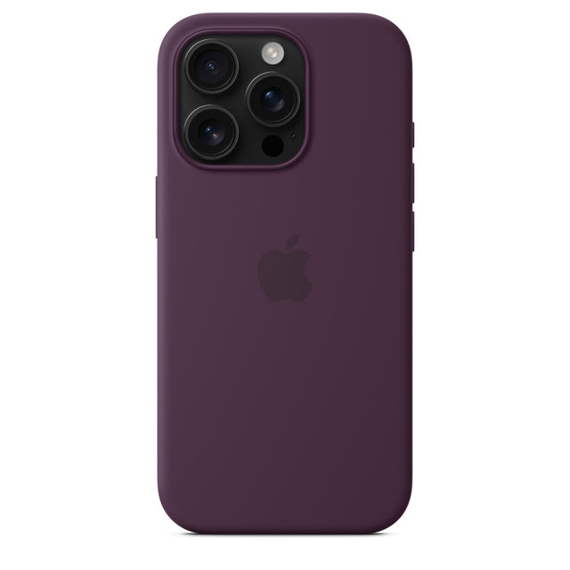 iPhone 16 Pro Silicone Case with MagSafe – Plum OB