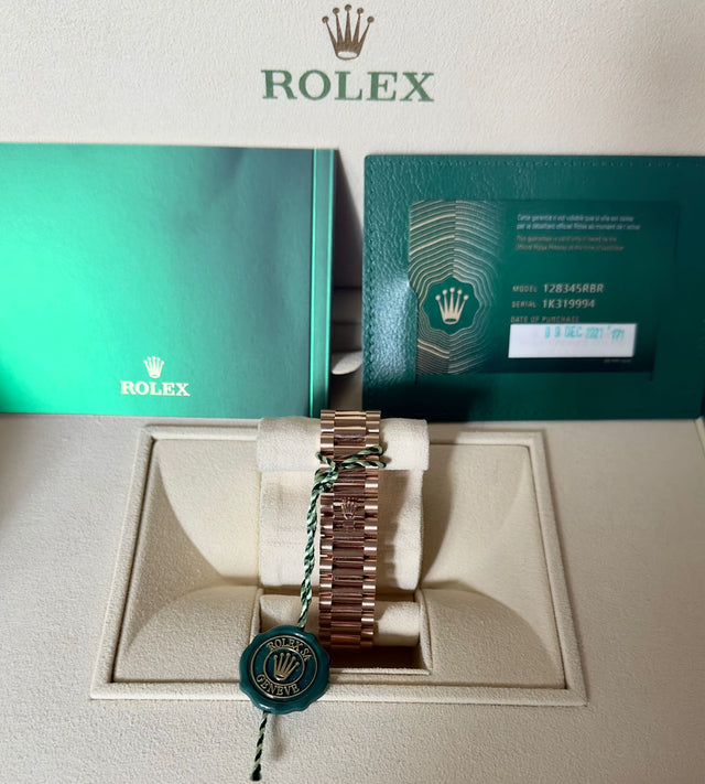 Date du président de Rolex 