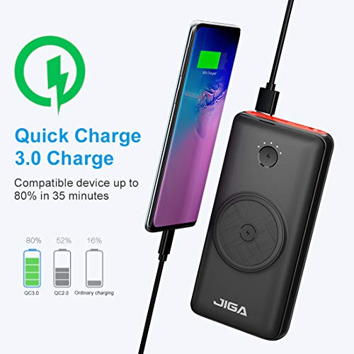 JIGA Wireless Power Bank 30000mAh OB