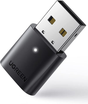 محول بلوتوث USB من يوجرين للكمبيوتر الشخصي بلوتوث 5.0