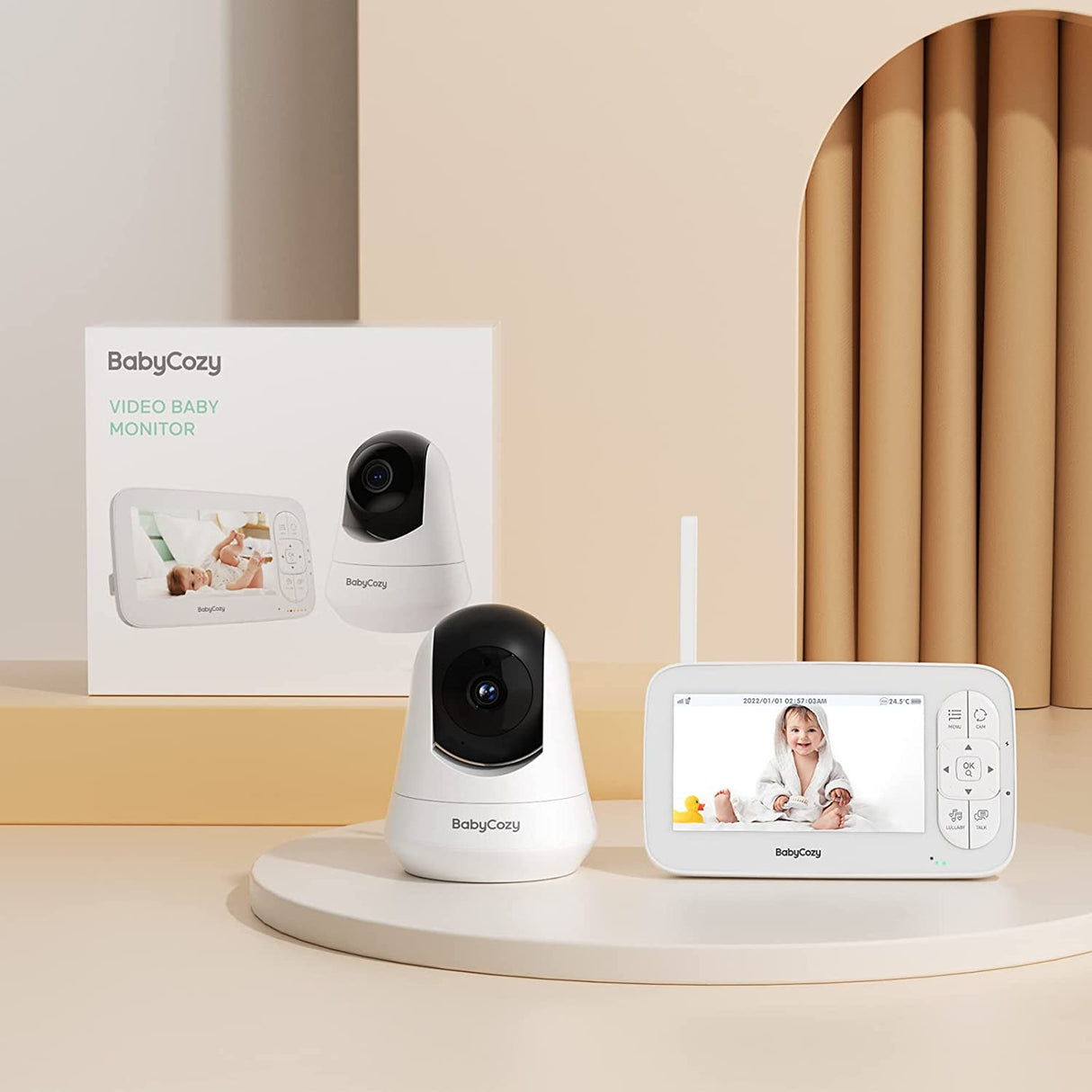 جهاز مراقبة الطفل بالفيديو من Babycozy