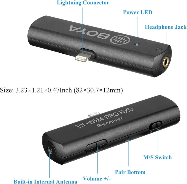 Microphone-cravate sans fil OB