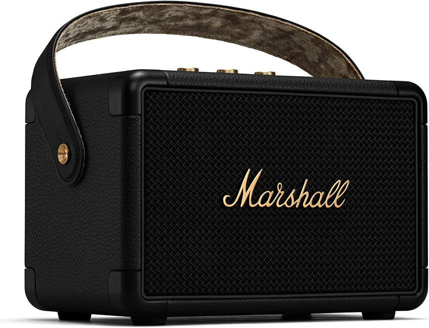 Marshall Kilburn II Black N Brass Portable Bluetooth Speaker  OB