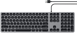 Satechi Aluminum USB Wired Keyboard  OB