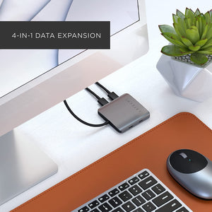 Satechi 4-Port USB-C Hub – Data Transfer  OB