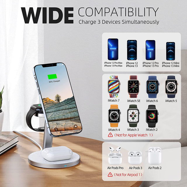 Magnetic Wireless Charging Station