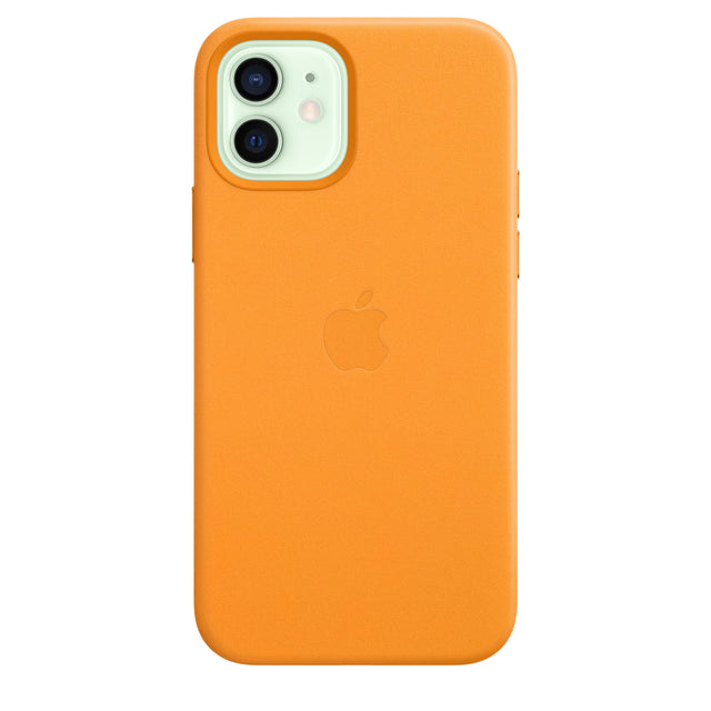 iPhone12 | Étui en cuir 12 Pro avec MagSafe - California Poppy OB 