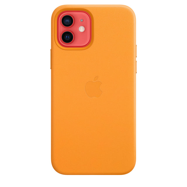 iPhone12 | Étui en cuir 12 Pro avec MagSafe - California Poppy OB 
