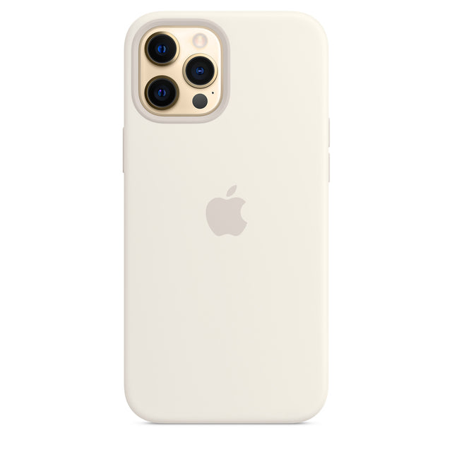 iPhone 12 Pro Max Silicone Case with MagSafe - White OB