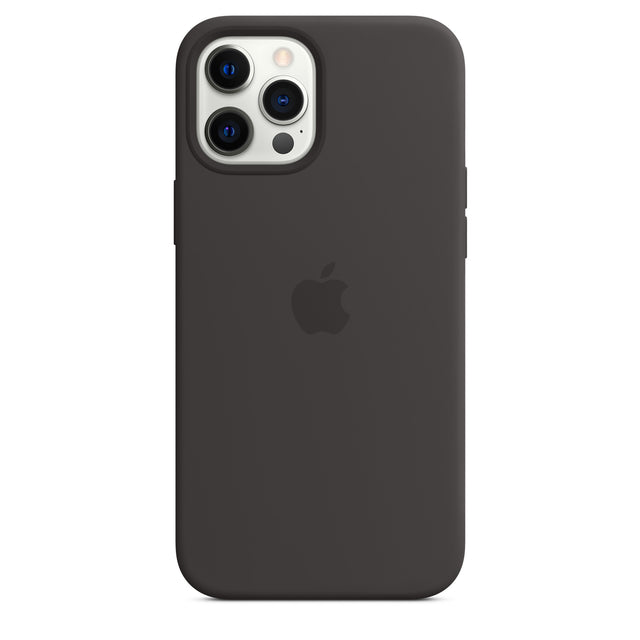 iPhone 12 Pro Max Silicone Case with MagSafe - Black OB