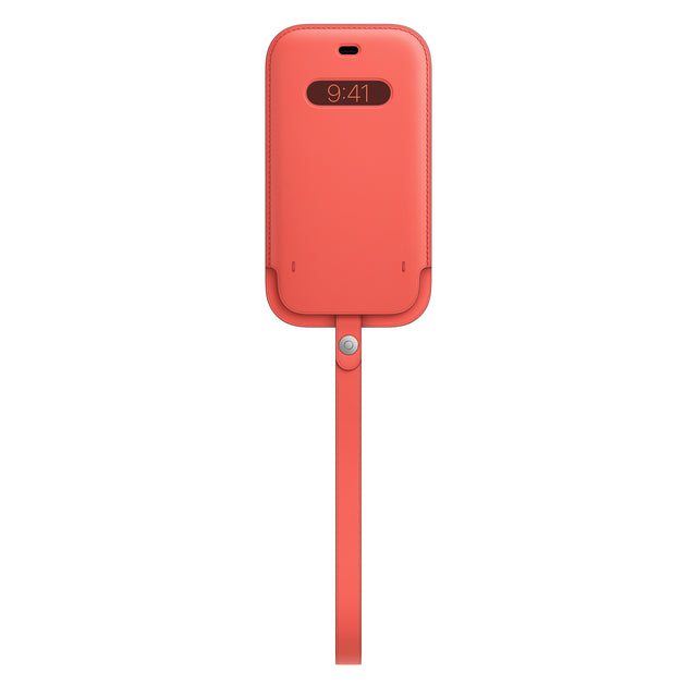 iPhone12 | Housse en cuir 12 Pro avec MagSafe - Rose Citrus OB 