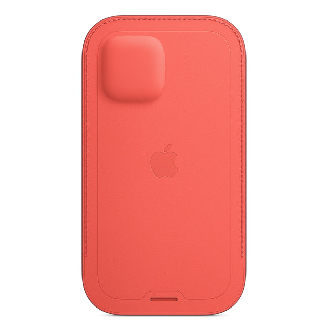 iPhone 12 | 12 Pro Leather Sleeve with MagSafe - Pink Citrus OB