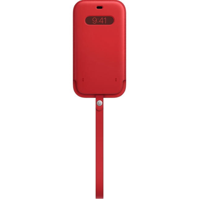 Housse en cuir pour iPhone 12 Pro Max avec MagSafe - (PRODUCT)RED OB 