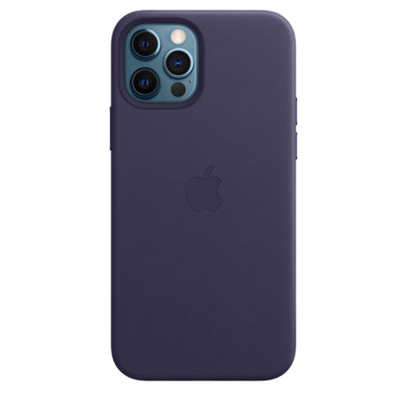 iPhone12 | Étui en cuir 12 Pro avec MagSafe - Violet profond OB 