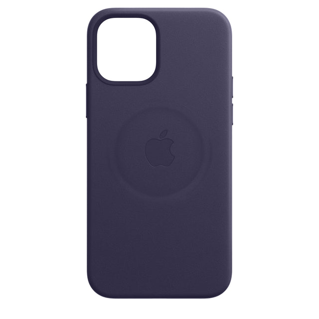 iPhone12 | Étui en cuir 12 Pro avec MagSafe - Violet profond OB 