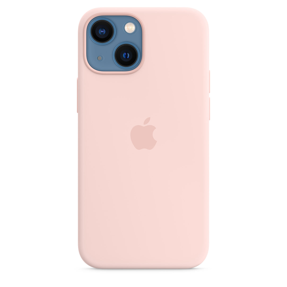 غطاء حماية سيليكون لهاتف iPhone 13 mini مع MagSafe - Chalk Pink OB 