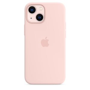 Coque en silicone pour iPhone 13 mini avec MagSafe - Rose Craie OB 