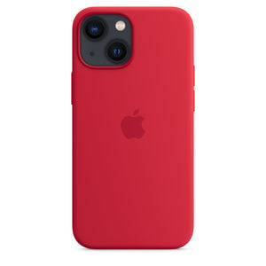 غطاء حماية سيليكون لهاتف iPhone 13 mini مع MagSafe - (PRODUCT)RED OB 