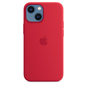 غطاء حماية سيليكون لهاتف iPhone 13 mini مع MagSafe - (PRODUCT)RED OB 