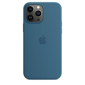 غطاء حماية سيليكون لهاتف iPhone 13 Pro Max مع MagSafe - Blue Jay OB 