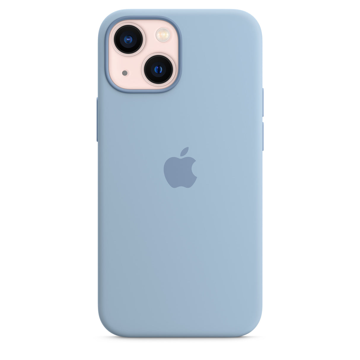 iPhone 13 mini Silicone Case with MagSafe - Blue Fog OB