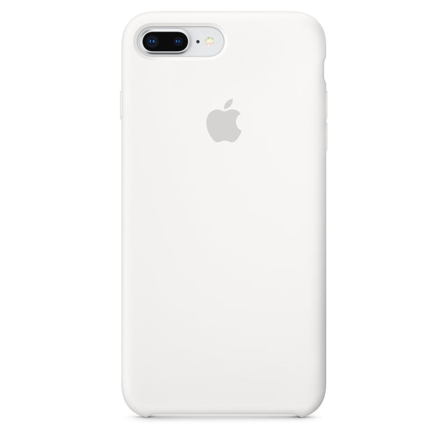 غطاء سيليكون لهاتف iPhone 8 Plus / 7 Plus - أبيض OB 
