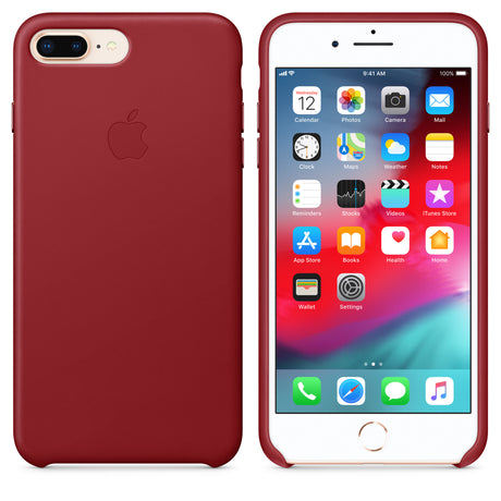 iPhone 8 Plus / 7 Plus Leather Case - (PRODUCT)RED  OB