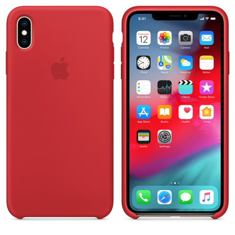 Coque en silicone pour iPhone XS Max - (PRODUCT)RED OB 