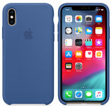iPhone XS Silicone Case - Delft Blue  OB