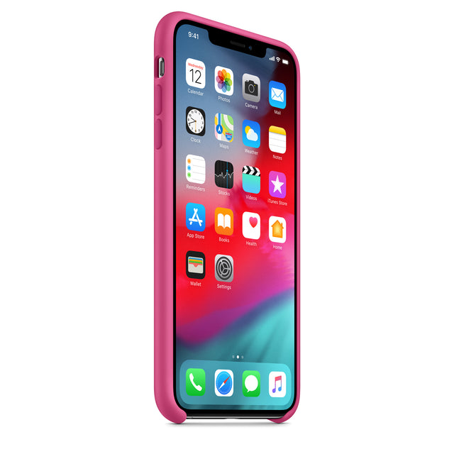 غطاء سيليكون لهاتف iPhone XS Max - Dragon Fruit OB 