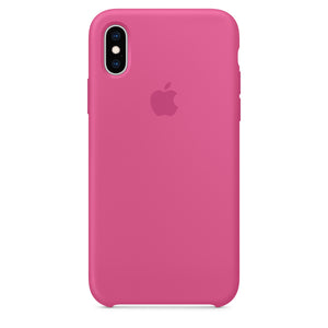 غطاء سيليكون لجهاز iPhone XS - Dragon Fruit OB 