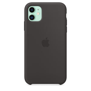 Coque en silicone pour iPhone 11 - Noir OB 