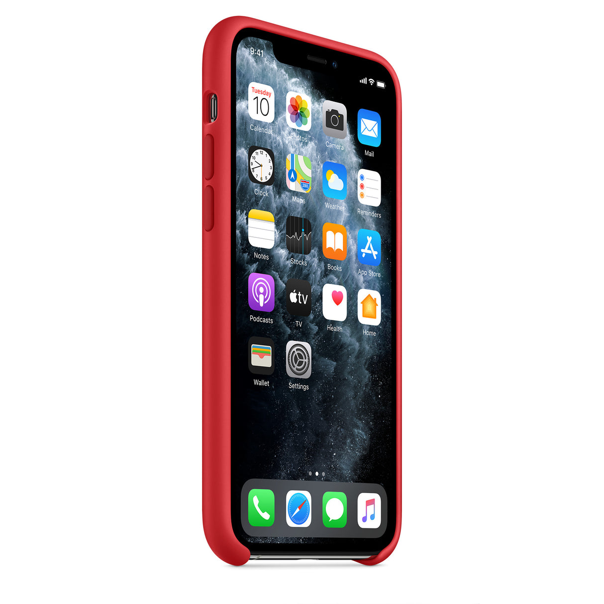 غطاء سيليكون لهاتف iPhone 11 Pro - (PRODUCT)RED OB 