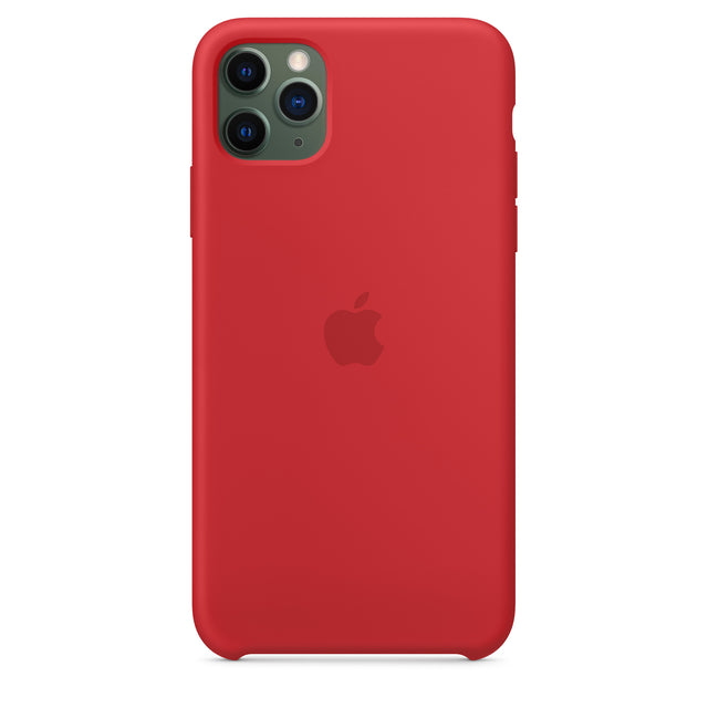 غطاء سيليكون لهاتف iPhone 11 Pro Max - (PRODUCT)RED OB 