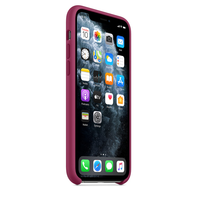 iPhone 11 Pro Silicone Case - Pomegranate  OB