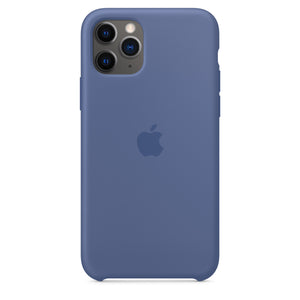 Coque en Silicone iPhone 11 Pro - Bleu Lin OB 